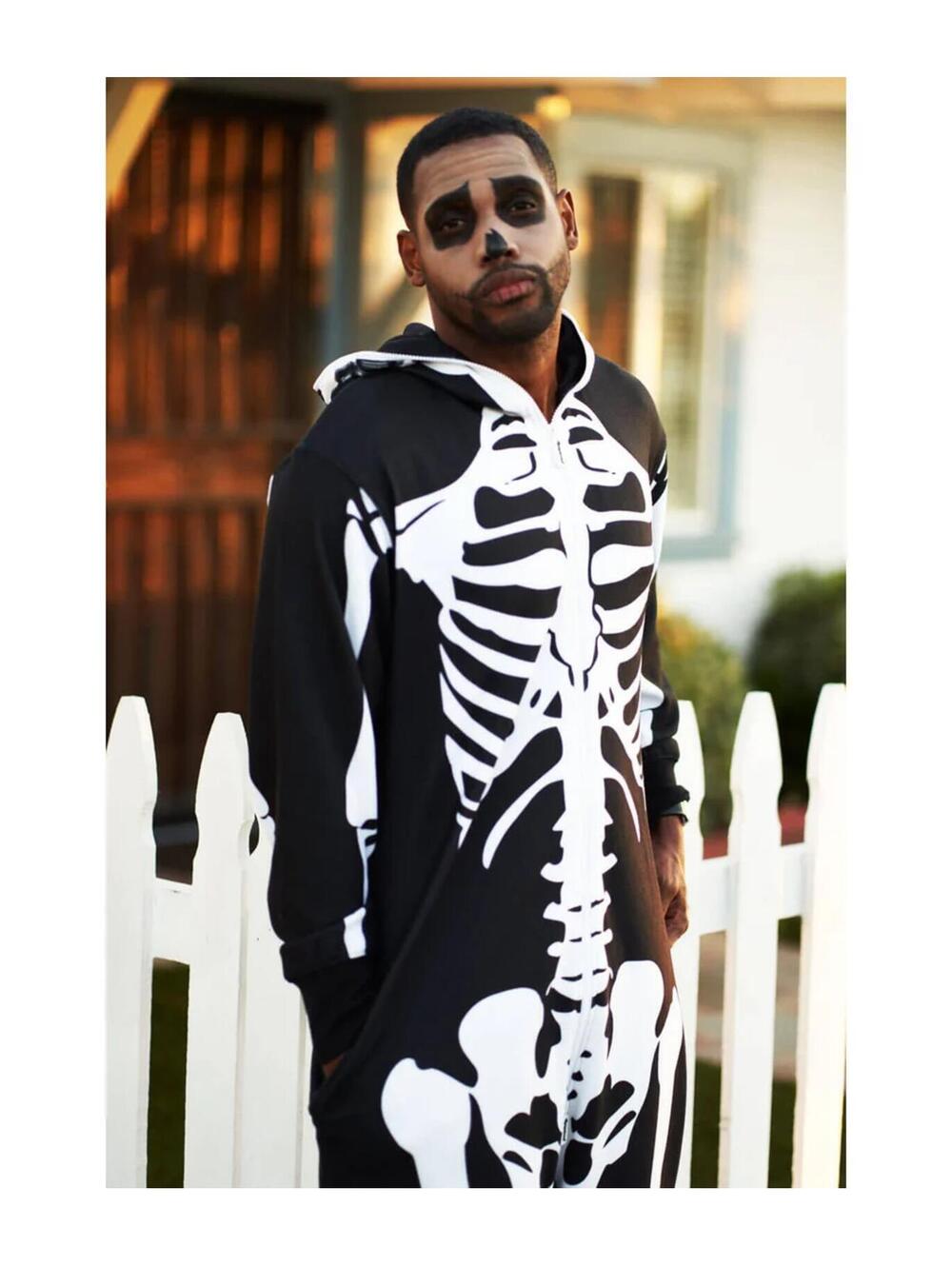NWT Tipsy Elves Men's Halloween Skeleton Costume Size XXL - Picture 9 of 10